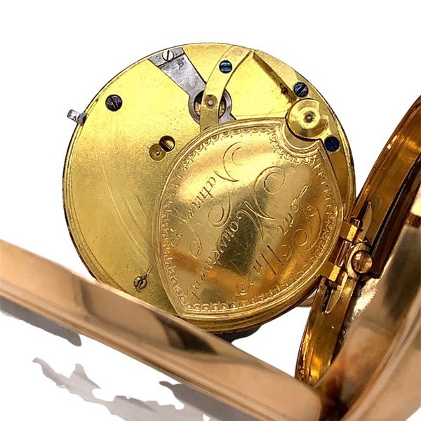 Datei:Moijse Gevril Fils Le Locle, Taschenuhr mit Regulatorzifferblatt ca. 1800 (7).jpg
