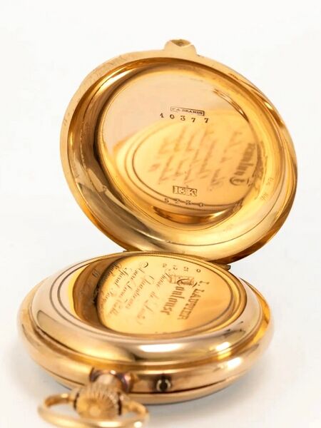 Datei:I. Lautier, Toulouser Taschenuhr - Ankerchronometer mit Vollkalender und Mondphase ca. 1890 (5).jpg