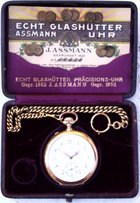 Taschenuhr von J. Assmann/Glashütte i.SA, Deutsche Anker-Uhren-Fabrik
