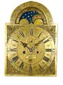 Thomas Kirchheim, London, Biedermeier Standuhr mit Stundenschlag, Mondphase und Datumsanzeige circa 1810 (2).jpg