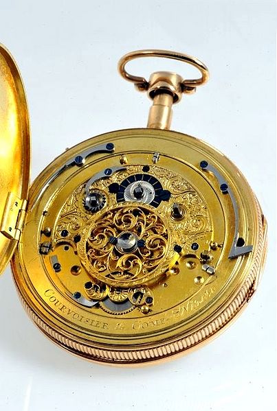 Datei:Courvoisier et Compagnie pocket watch movement.jpg