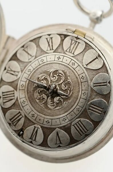 Datei:Jean Drouynot à Poytiers, einzeigrige Spindeltaschenuhr, circa 1640 (2).jpg