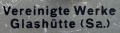 Vereinigte Werke Glashütte Wortmarke.jpg