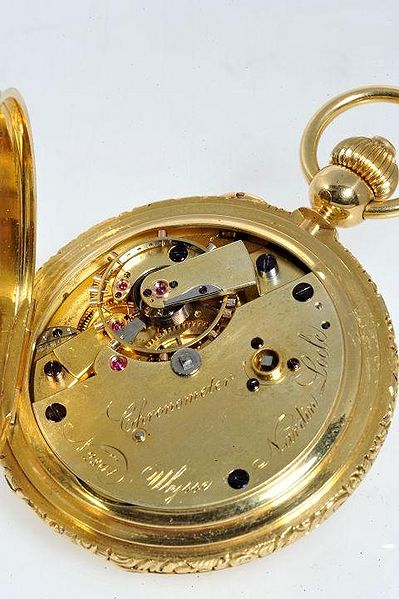 Datei:Ulysse Nardin Chronometer Werk Nr. 2804 (6).jpg