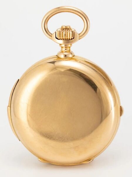 Datei:J. E. Dufour & Cie. Savonnette mit Chronograph, Minutenrepetition, ewigem Kalender und Mondphase Nr. 14741 ca. 1890 (3).jpg