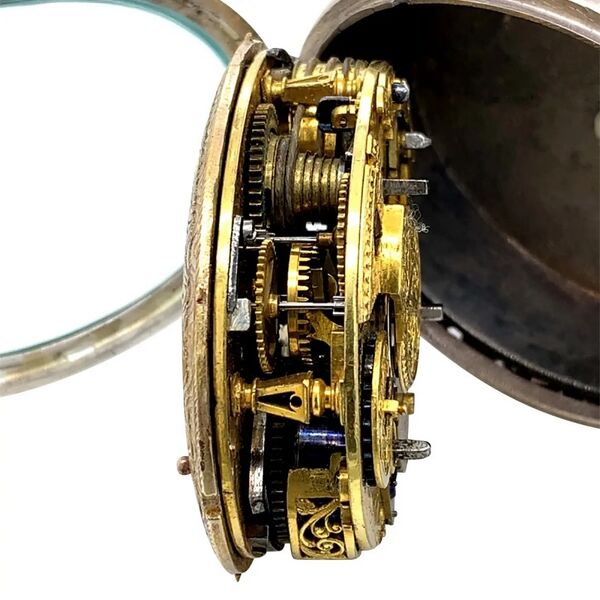 Datei:Bockels, Einzeigrige, niederländische Spindeltaschenuhr mit Wecker (09).jpg
