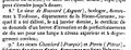 Auguste Boussard, Bulletin des lois de la République franc̜aise 1826.jpg
