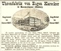 Eugen Karecker, Anzeige 1888 (1).jpg