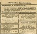 Uhrmacher Goldschmiede, Der oberschlesischer Wanderer, 15 Oktober 1933.jpg