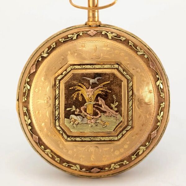 Datei:Philippe Terrot Spindeltaschenuhr à quatre couleurs, ca. 1800 (3).jpg