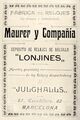 Anzeige der Firma Maurer Y Compañia um 1910.jpg