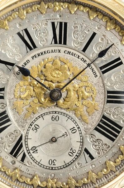 Datei:Girard-Perregaux, La Chaux de Fonds, doppelseitige Herrentaschenuhr mit Vollkalender Werk Nr. 62220, circa 1888 (05).jpg