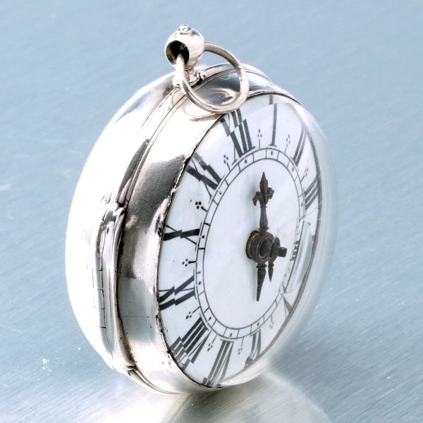 Datei:Michel Jacob, Tours, Einzeiger Onion Taschenuhr um 1685 (2).jpg