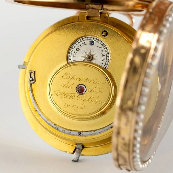 Datei:Georges Achard père et fils Genfer Taschenuhr mit Viertelstundenselbstschlag, ca. 1780 (5).jpg