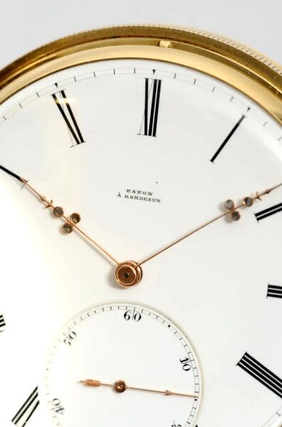 Datei:Papon à Bordeaux, Savonnette mit Minuten-Tourbillon, circa 1877 (2).jpg