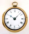 Willats London, Goldene Spindeltaschenuhr ca. 1752 (1).jpg