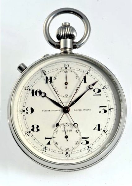 Datei:Ulysse Nardin Locle Suisse Chronomètre Werk Nr 127658 Geh Nr 727554.jpg
