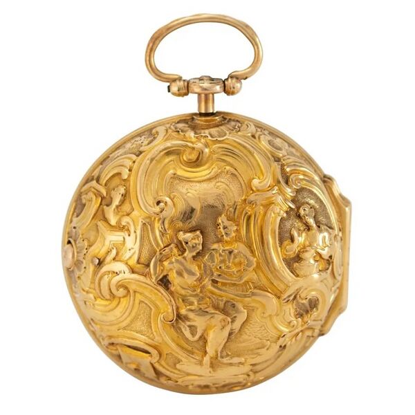 Datei:Charles Cabrier Doppelgehäuse-Spindeltaschenuhr mit Repoussé-Außengehäuse ca.1740 (02).jpg