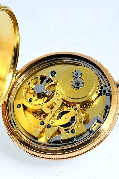 Datei:Chevalier et Cochet pocket watch movement.jpg