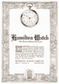 Hamilton Watch Company Cased Watches Prices Vintage Print Ad 1917.png