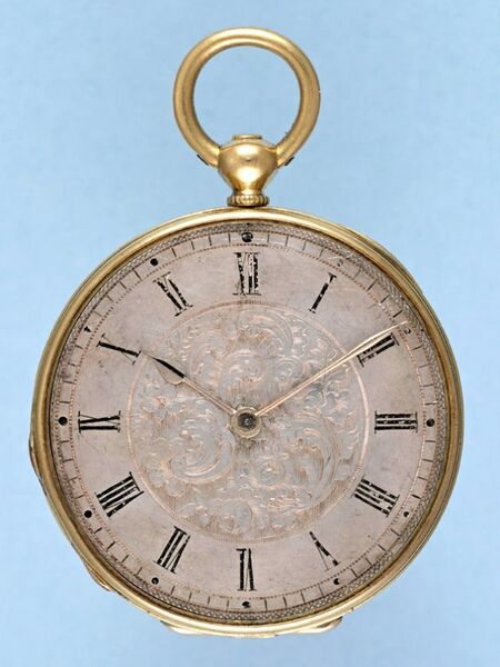 Datei:Moulinie & Co - Geneve Goldene Zylindertaschenuhr ca. 1850 (1).jpg