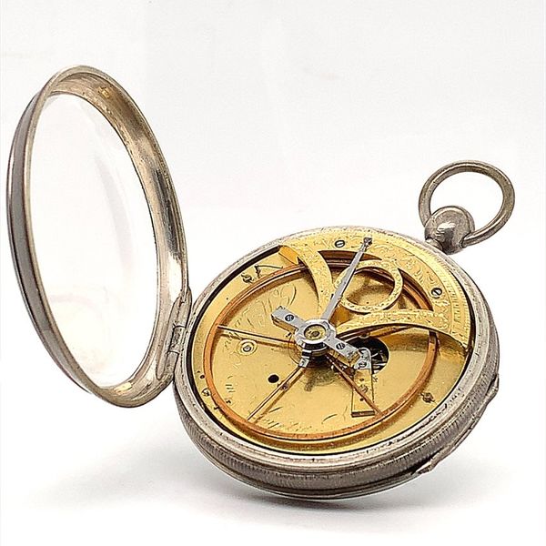 Datei:C. H. Laehne Taschenuhr mit Zentralsekunde, circa 1800 (5).jpg
